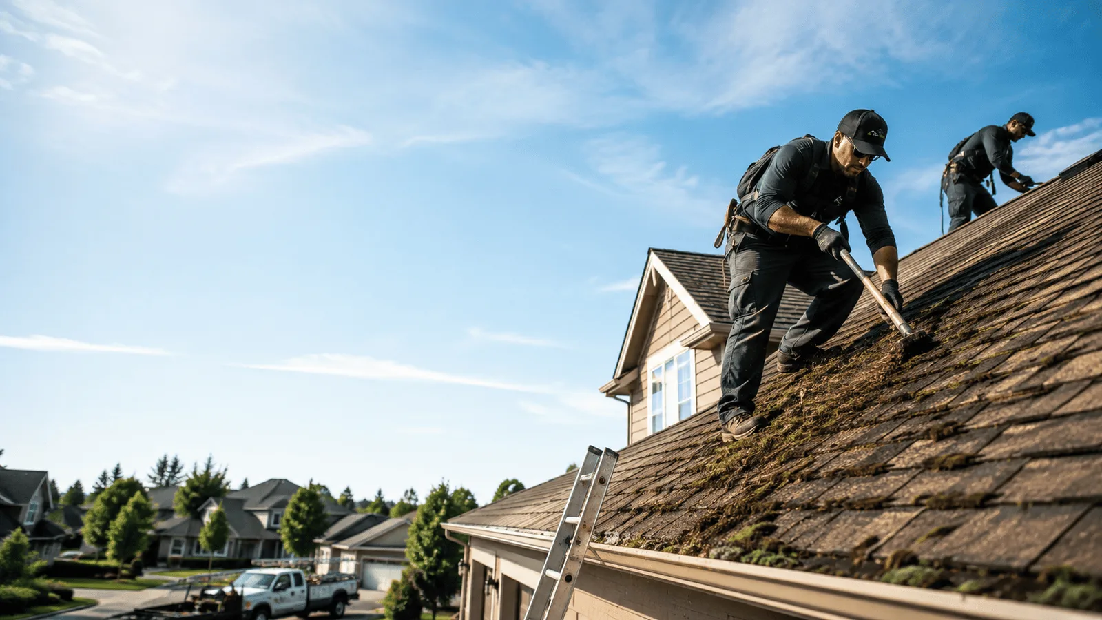 Roof Moss Removal in Brewster, OH near me
